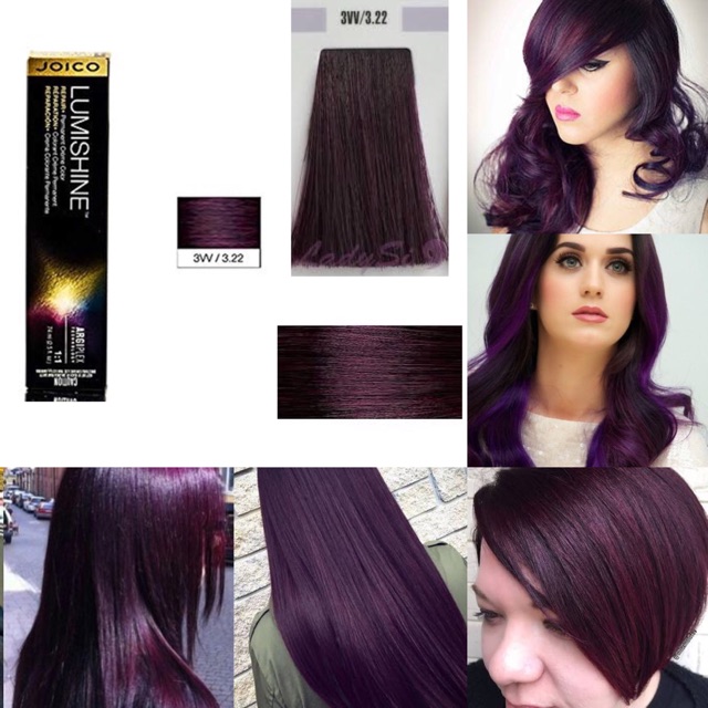 Detail Warna Rambut Ungu Coklat Nomer 25