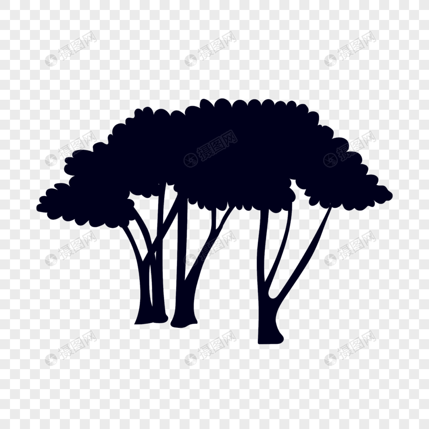 Detail Siluet Pohon Png Nomer 34