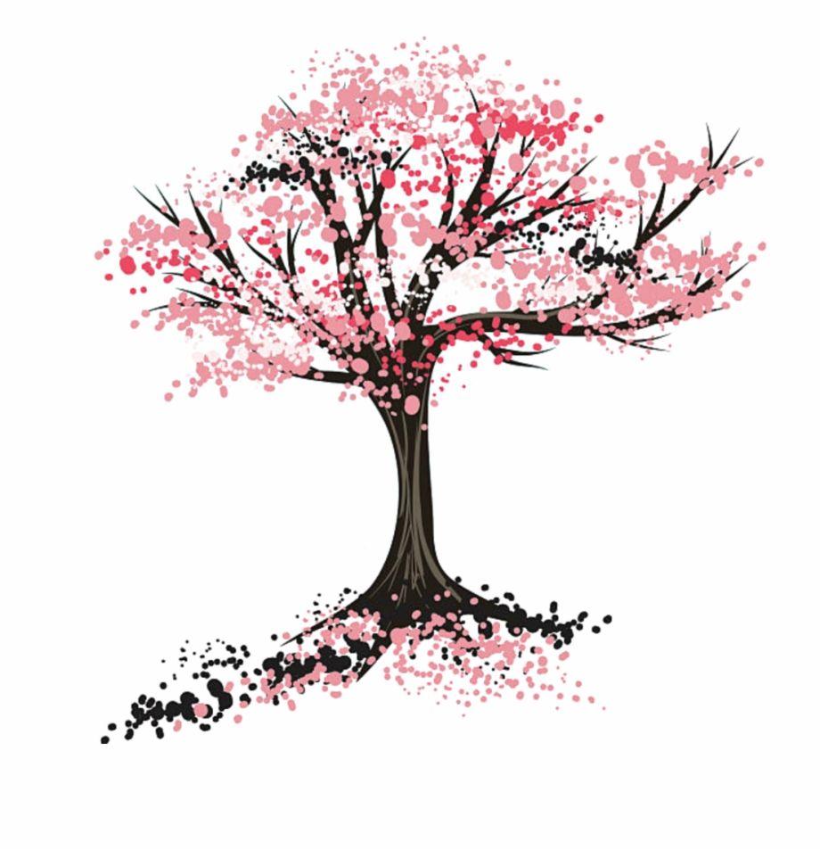 Detail Siluet Pohon Sakura Nomer 11