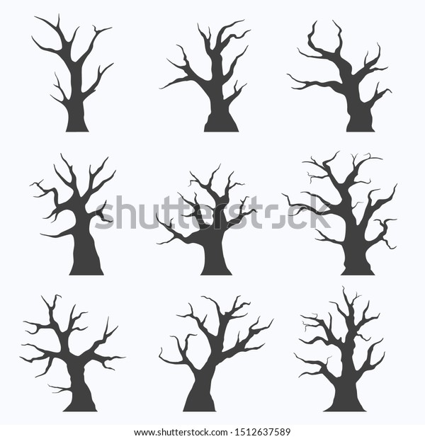 Detail Siluet Pohon Tanpa Daun Nomer 47