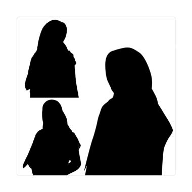 Detail Siluet Wanita Hijab Nomer 15