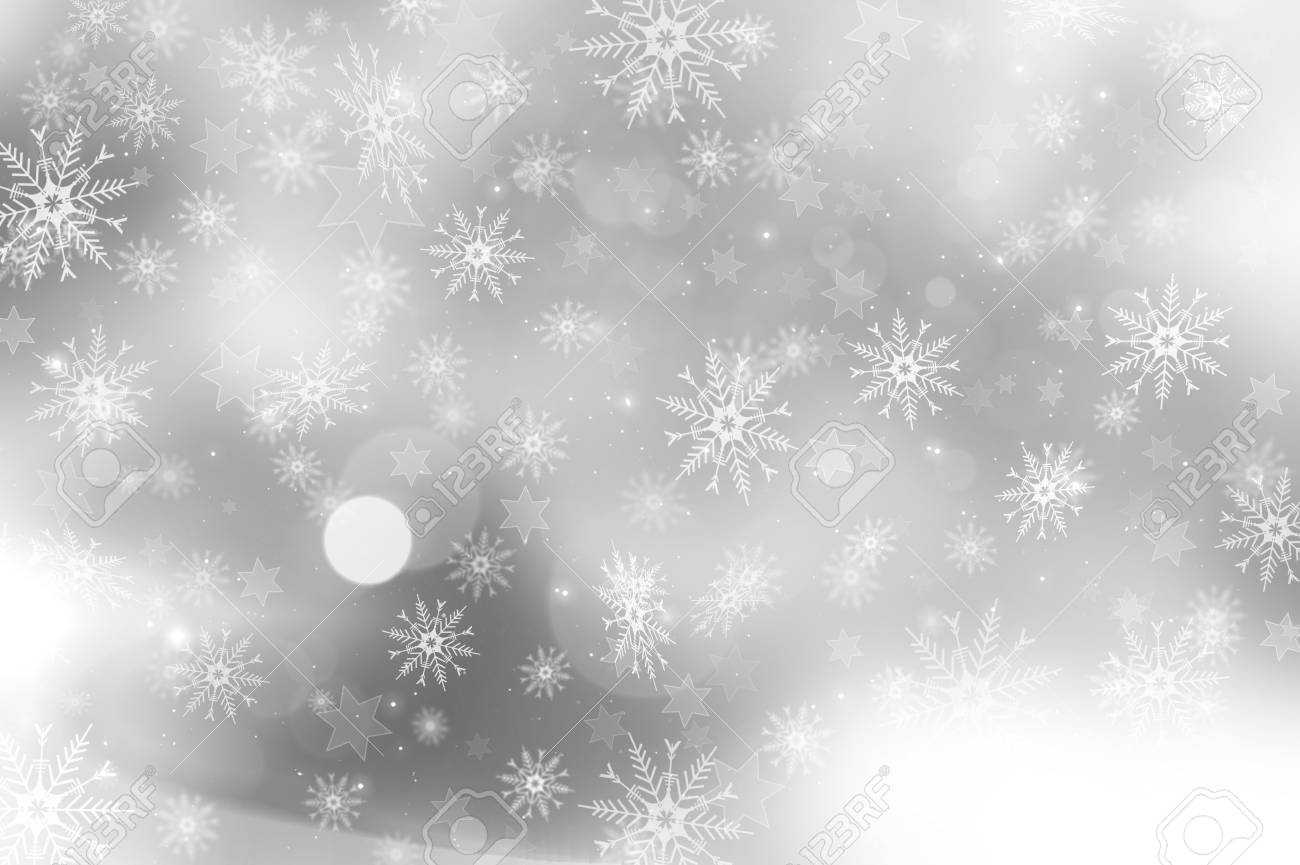 Silver Christmas Background Hd - KibrisPDR