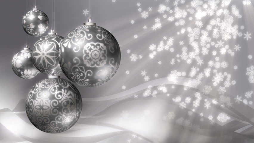 Detail Silver Christmas Background Hd Nomer 13