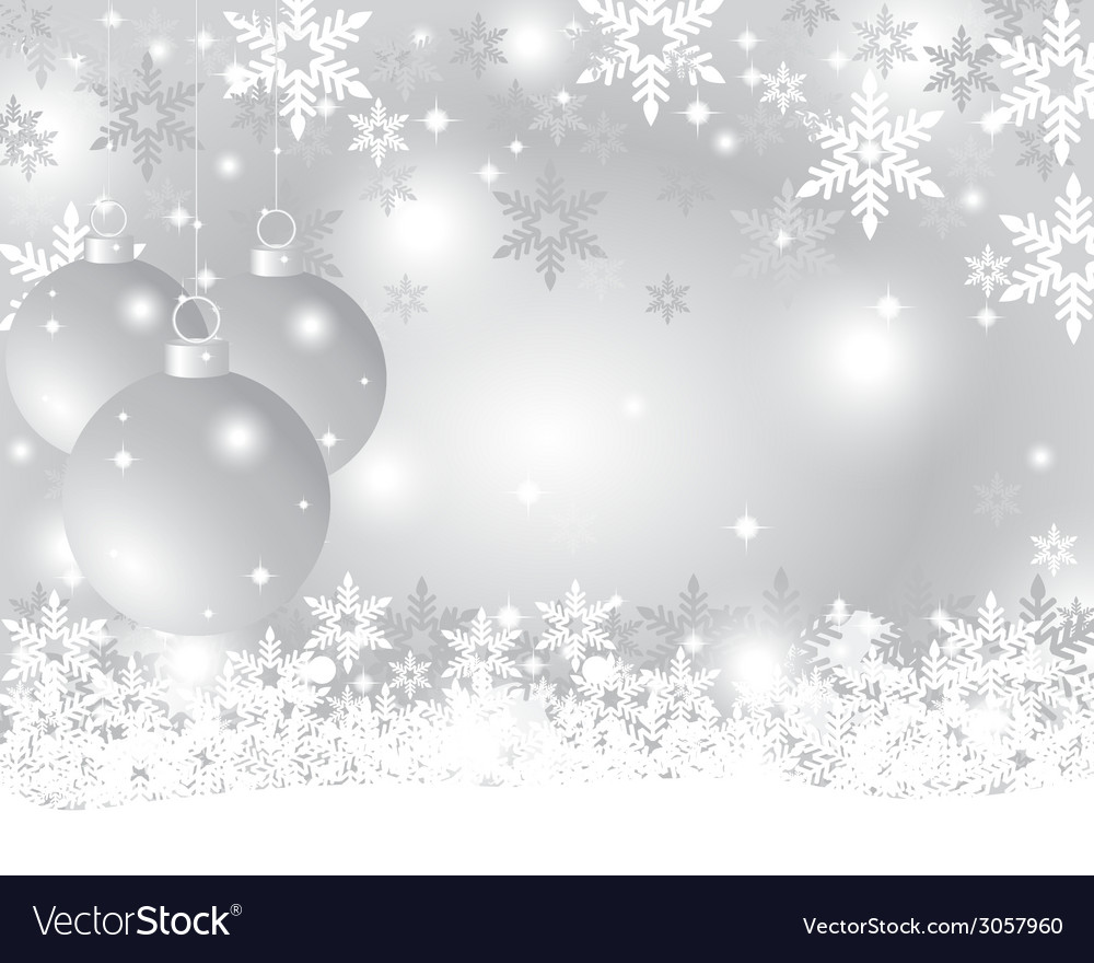 Detail Silver Christmas Background Hd Nomer 5