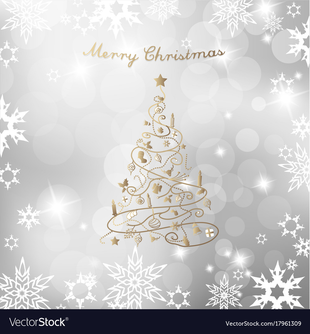 Detail Silver Christmas Background Hd Nomer 58