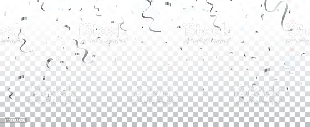 Detail Silver Confetti Transparent Background Nomer 19