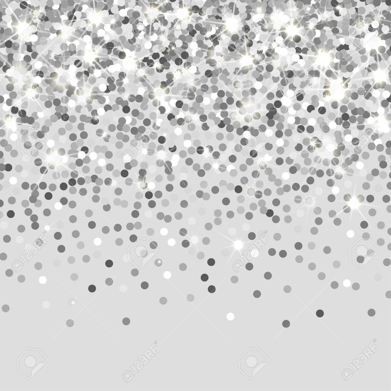 Detail Silver Confetti Transparent Background Nomer 46