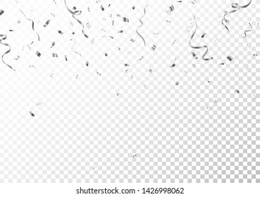 Detail Silver Confetti Transparent Background Nomer 6