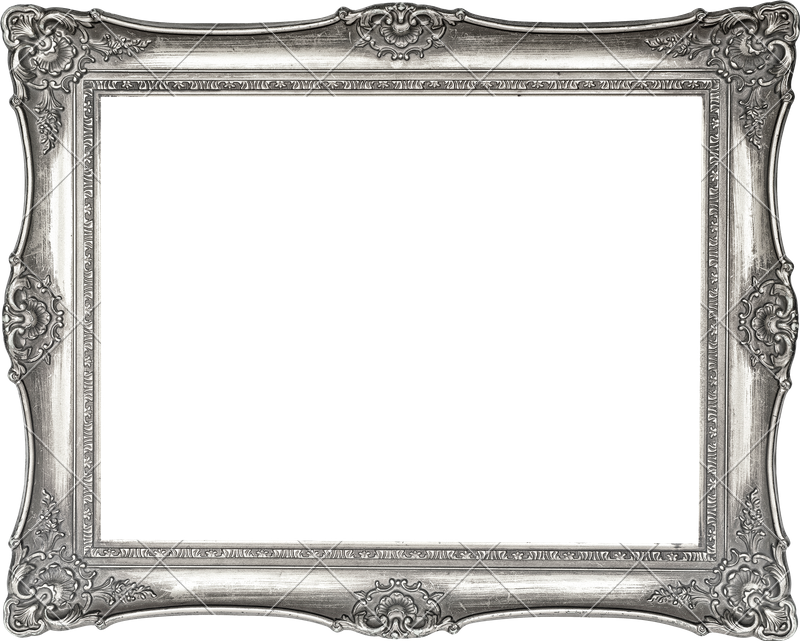 Detail Silver Picture Frame Png Nomer 13