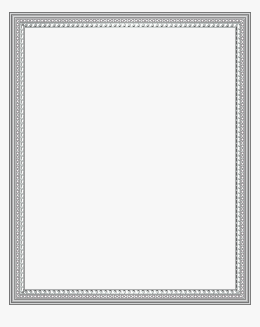 Detail Silver Picture Frames Png Nomer 11
