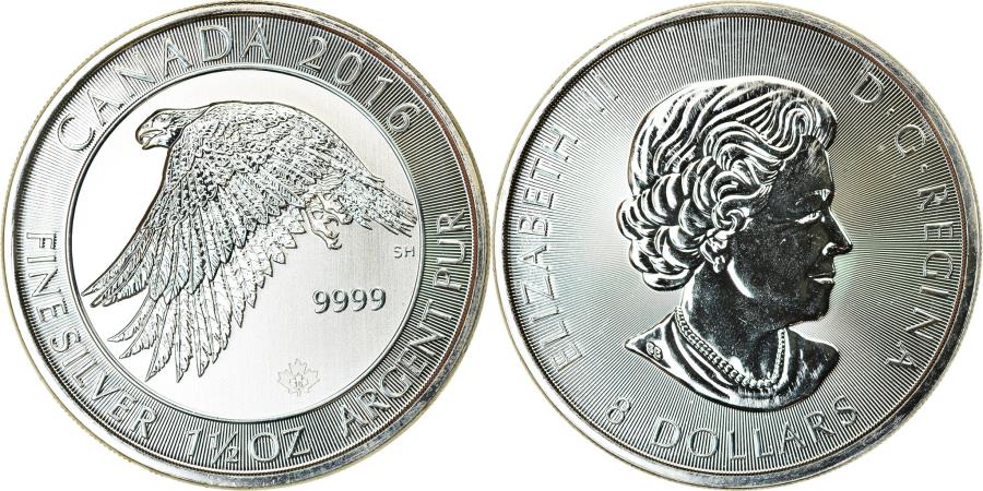 Detail Silver Snow Falcon Coins Nomer 39