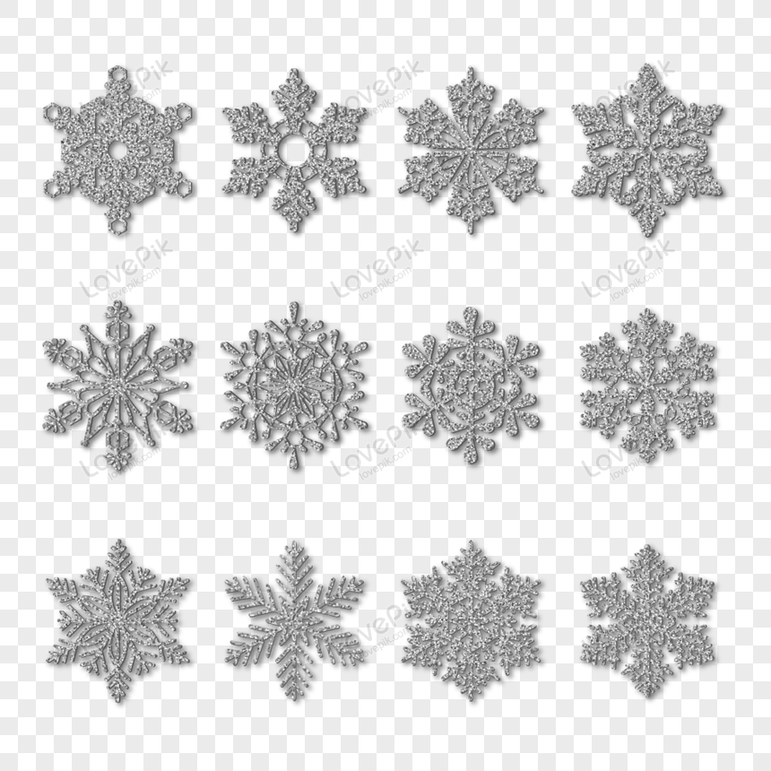 Detail Silver Snowflake Png Nomer 38