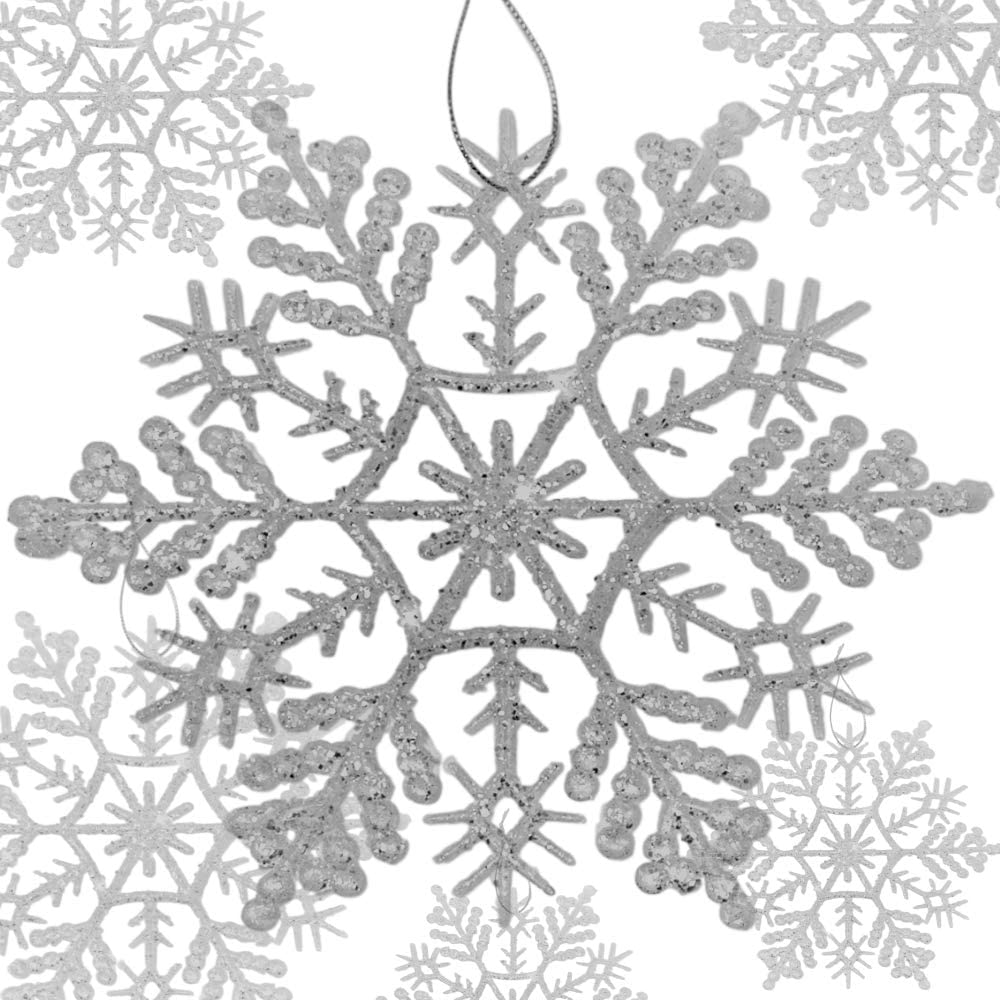 Detail Silver Snowflakes Clipart Nomer 49
