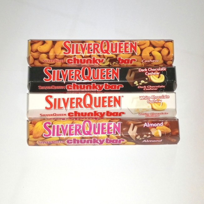 Detail Silverqueen Chunky Mini Gambar Lagie Almond Greentea Nomer 32