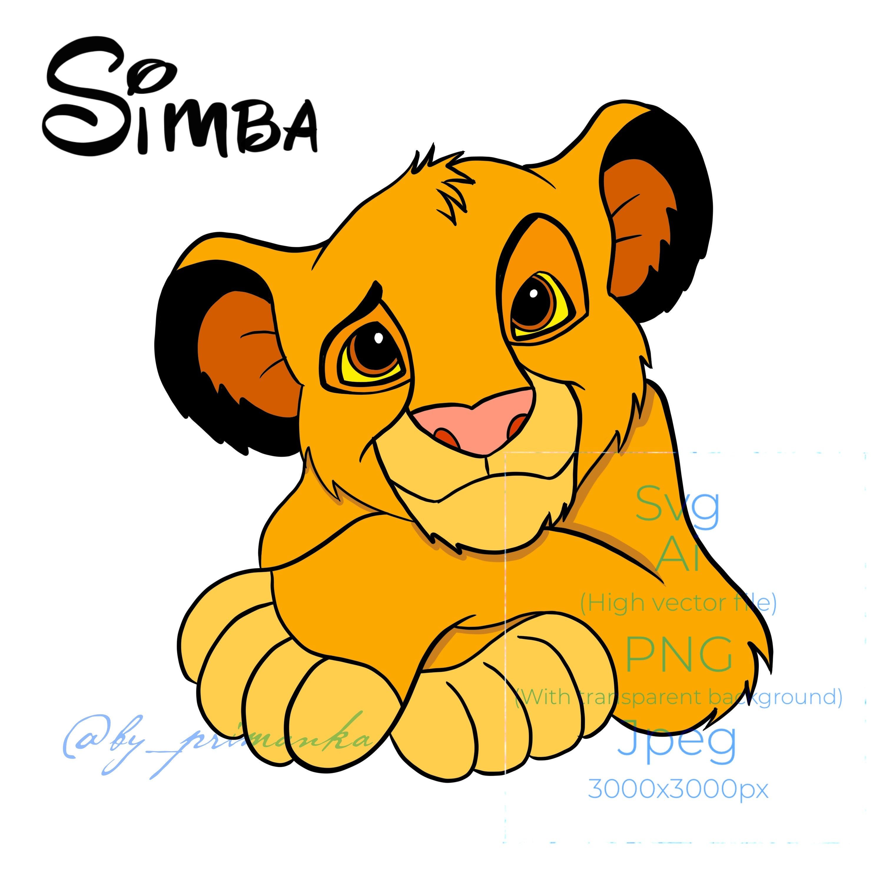 Simba Lion King Cartoon - KibrisPDR