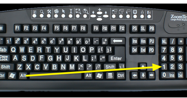 Detail Simbol Akar Di Keyboard Nomer 10