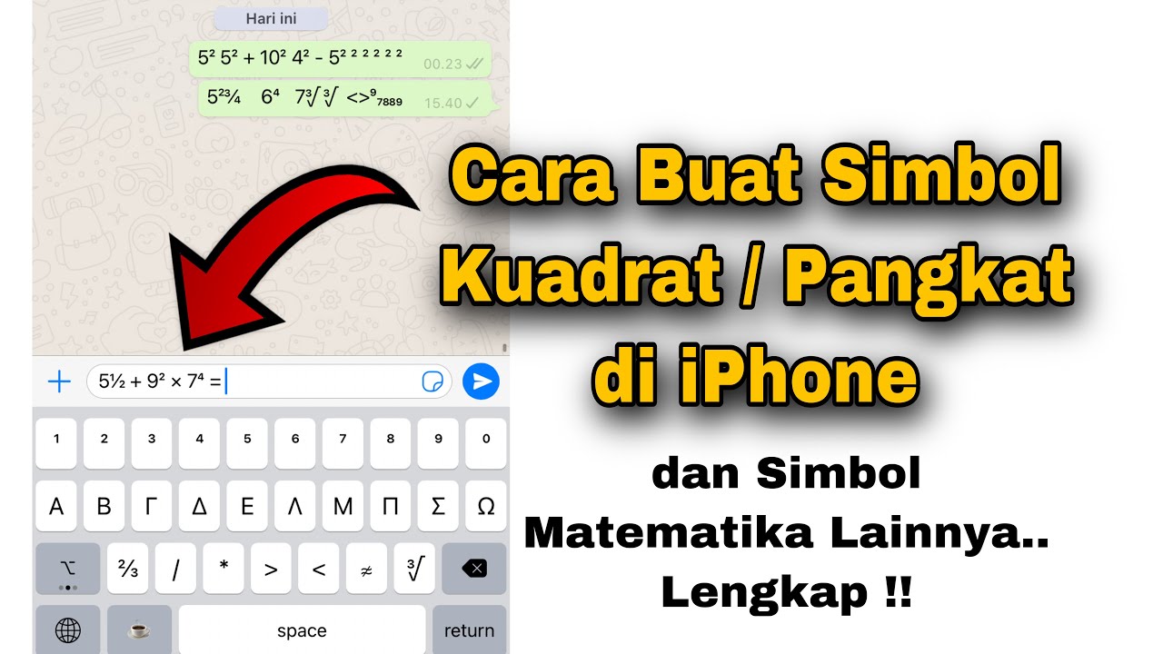 Detail Simbol Akar Di Keyboard Nomer 11