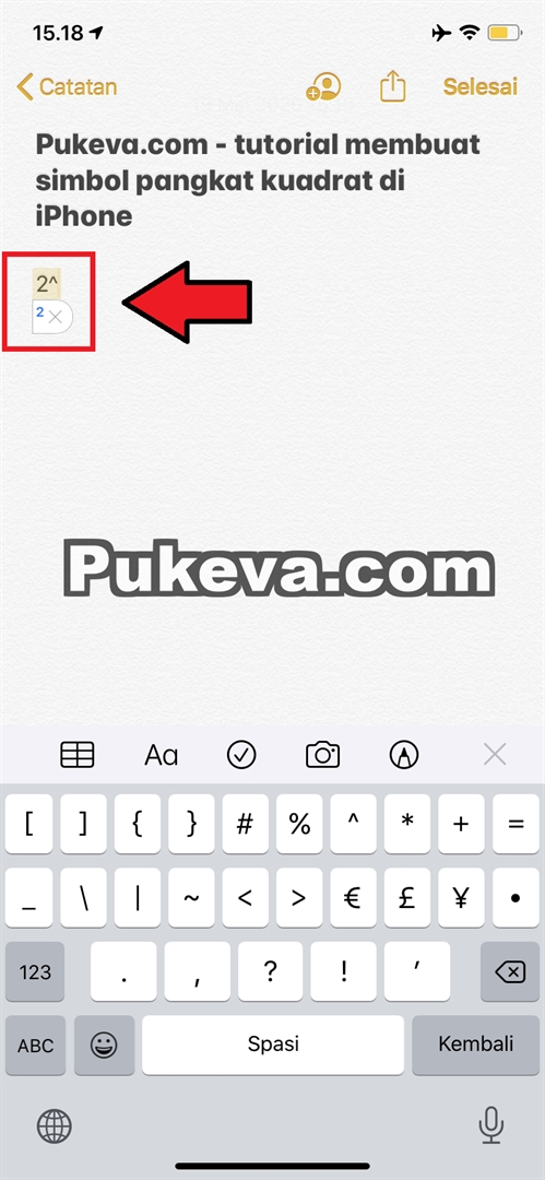 Detail Simbol Akar Di Keyboard Nomer 13