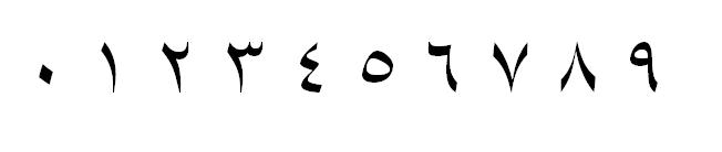 Detail Simbol Angka Arab Nomer 14