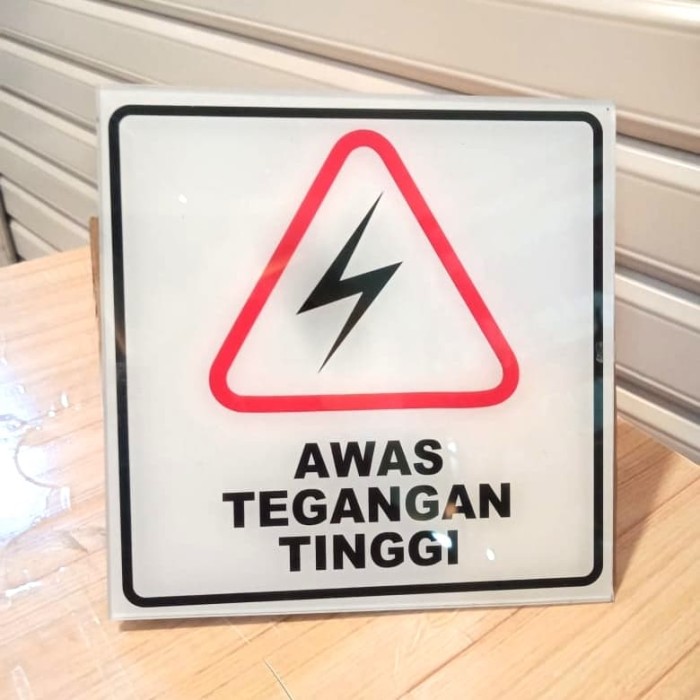 Detail Simbol Awas Tegangan Tinggi Nomer 28