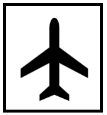 Detail Simbol Bandara Pada Peta Nomer 3