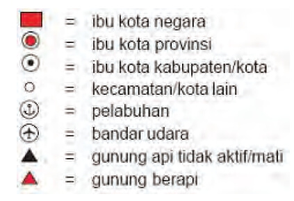 Detail Simbol Bandara Pada Peta Nomer 33