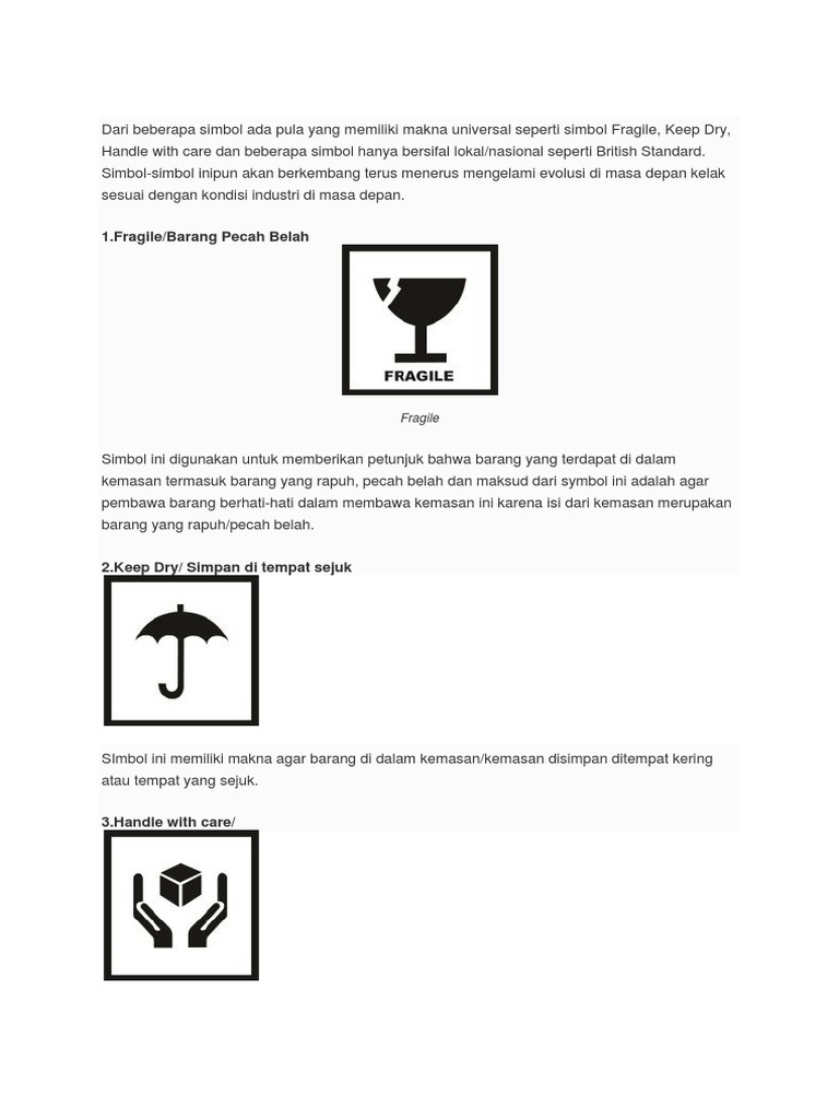 Detail Simbol Barang Pecah Belah Nomer 53