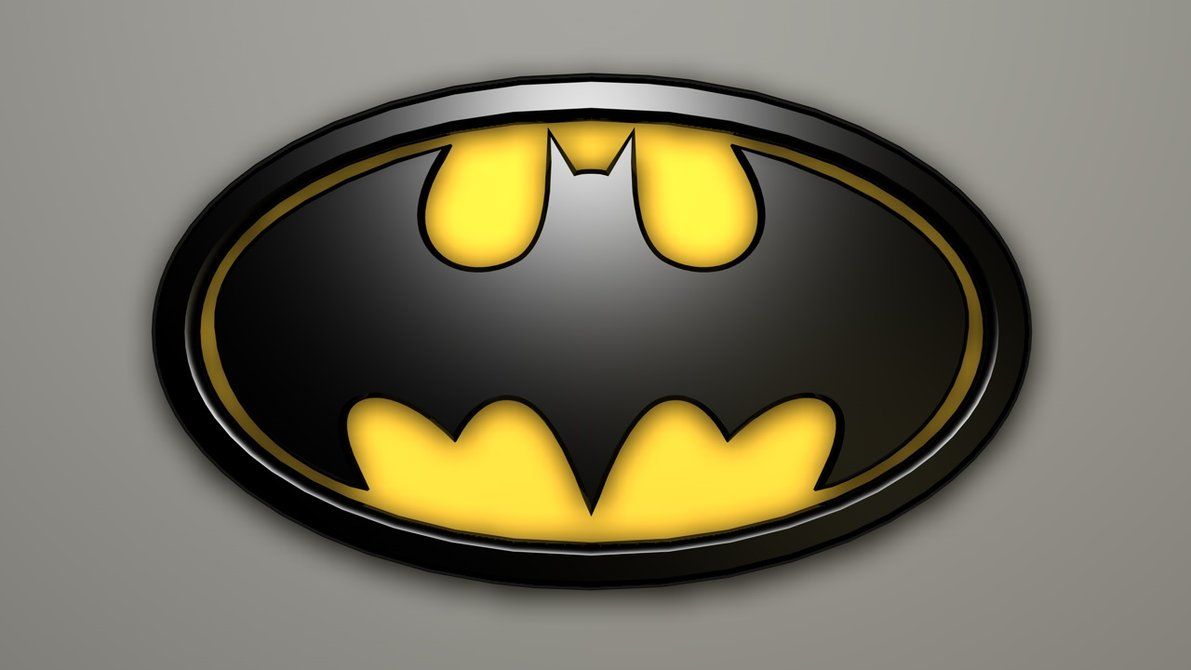 Simbol Batman 3d - KibrisPDR