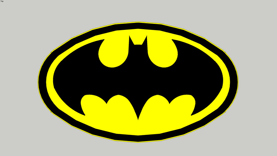 Detail Simbol Batman 3d Nomer 16