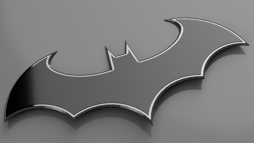 Detail Simbol Batman 3d Nomer 20