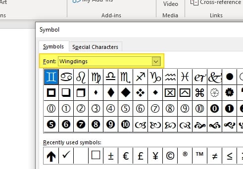 Detail Simbol Checklist Di Word Nomer 16