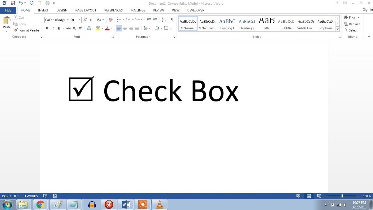 Detail Simbol Checklist Di Word Nomer 27