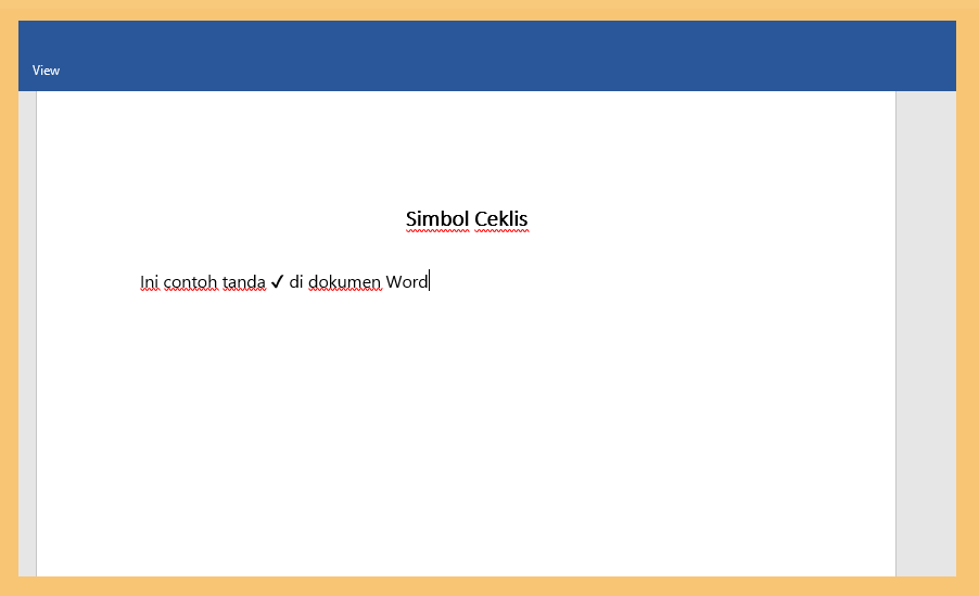 Detail Simbol Checklist Di Word Nomer 35