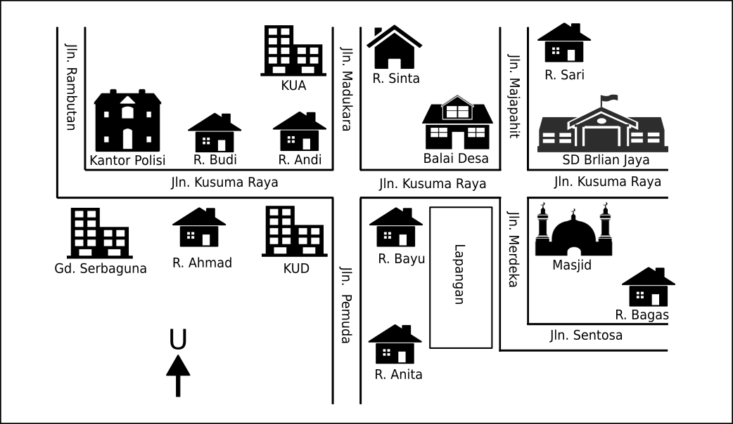 Detail Simbol Denah Lokasi Nomer 19