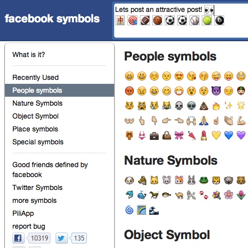 Simbol Emoticon Di Facebook - KibrisPDR