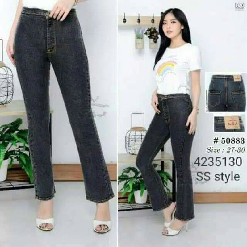 Detail Warna Snow Black Jeans Nomer 46