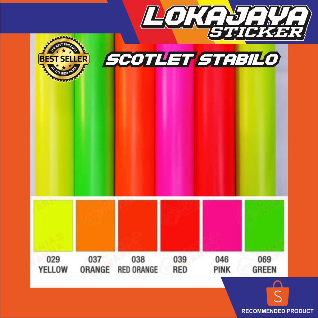 Detail Warna Stabilo Nomer 10