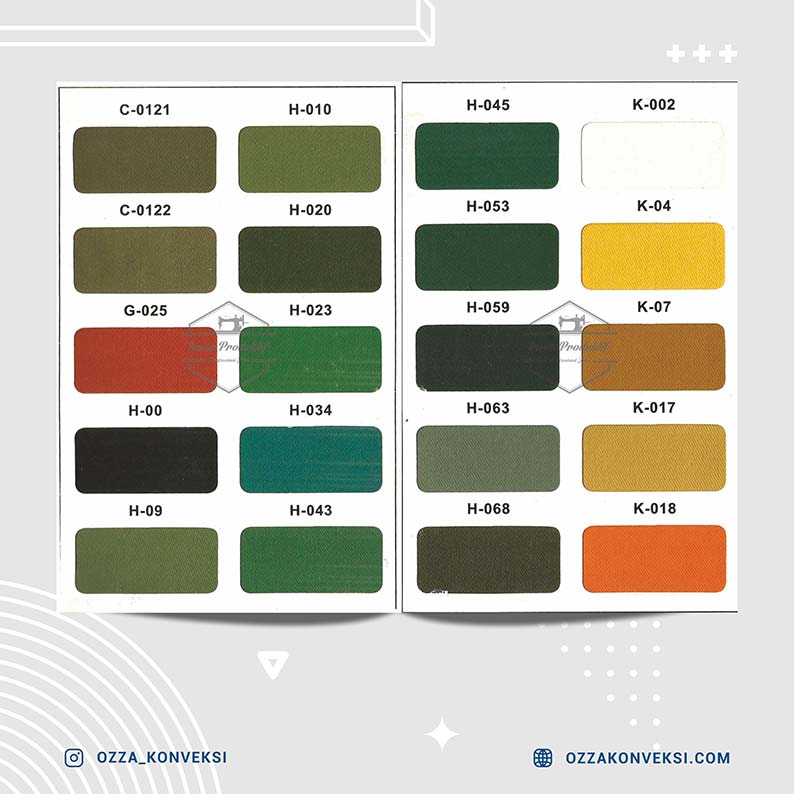 Detail Warna Warna Kain Nomer 20