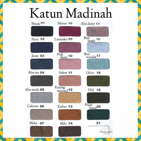 Detail Warna Warna Kain Nomer 47