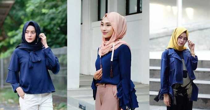 Detail Warna Yang Cocok Untuk Baju Biru Dongker Nomer 2