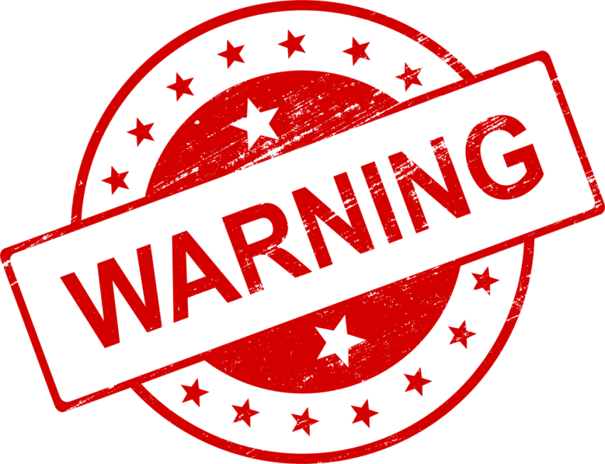 Detail Warning Clipart Nomer 41