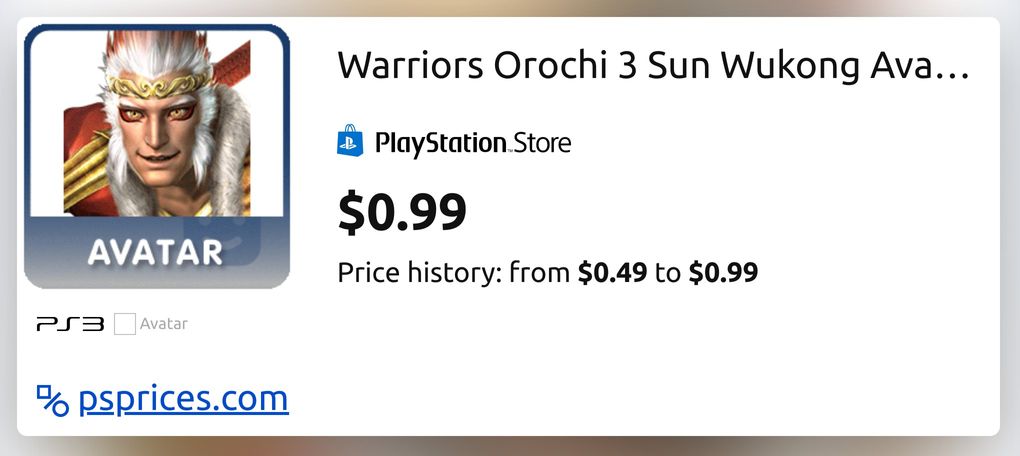 Detail Warriors Orochi Sun Wukong Nomer 55