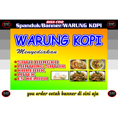 Detail Warung Kopi Spanduk Nomer 18