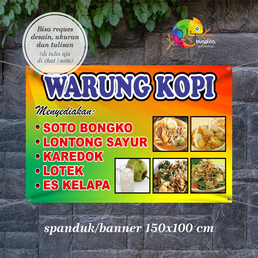 Detail Warung Kopi Spanduk Nomer 29