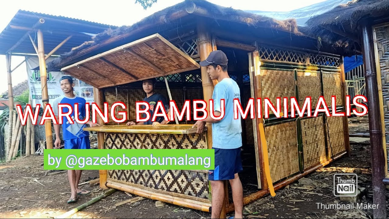 Detail Warung Minimalis Dari Bambu Nomer 2