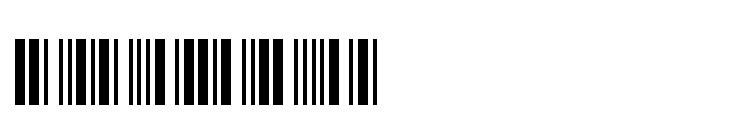 Wasp 39 Barcode Font - KibrisPDR