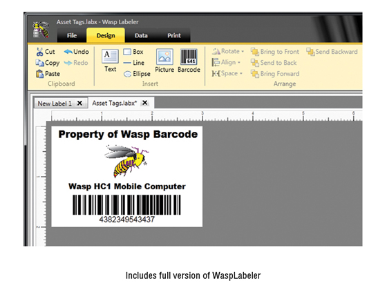 Detail Wasp Barcode Font Nomer 12
