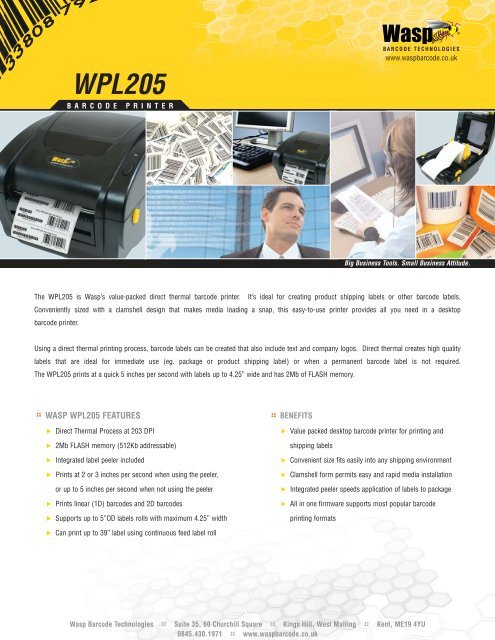 Detail Wasp Barcode Font Nomer 23