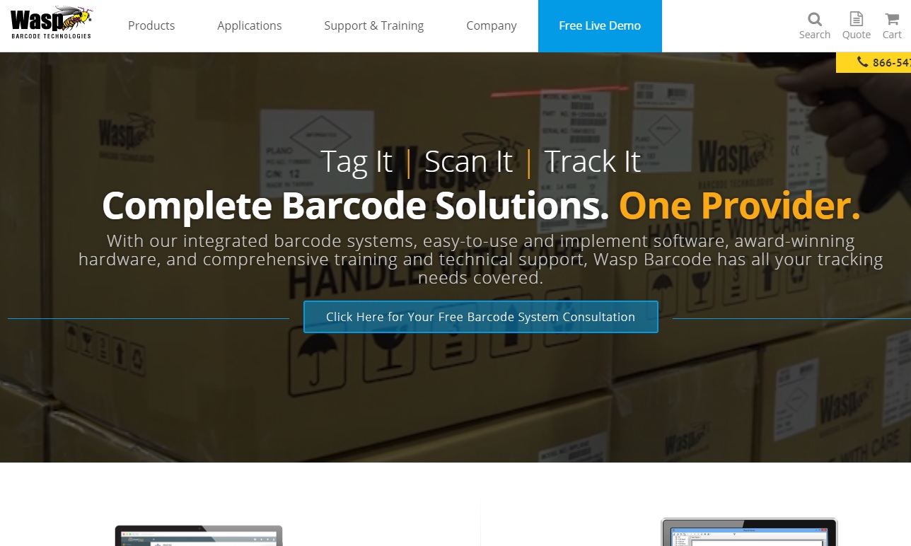 Detail Wasp Barcode Font Nomer 35