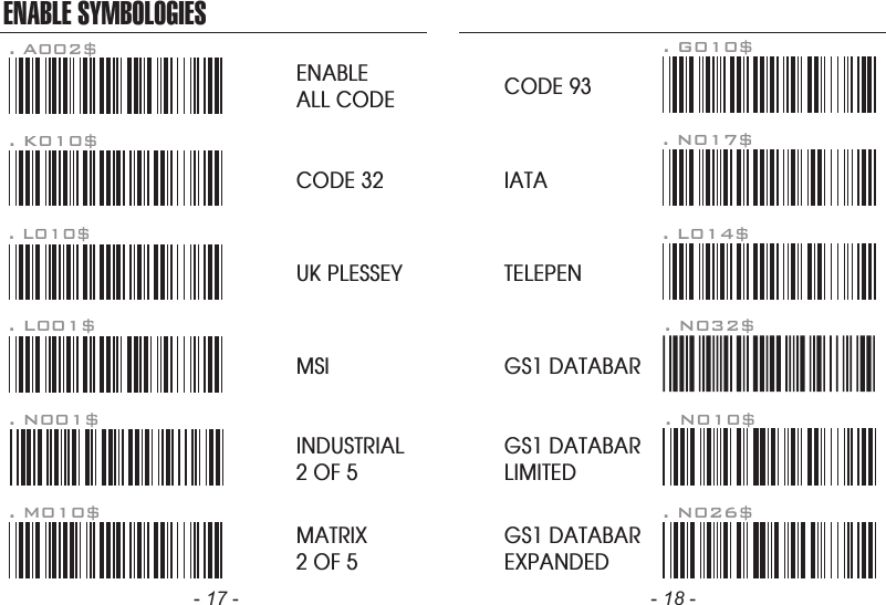 Detail Wasp Barcode Font Nomer 44